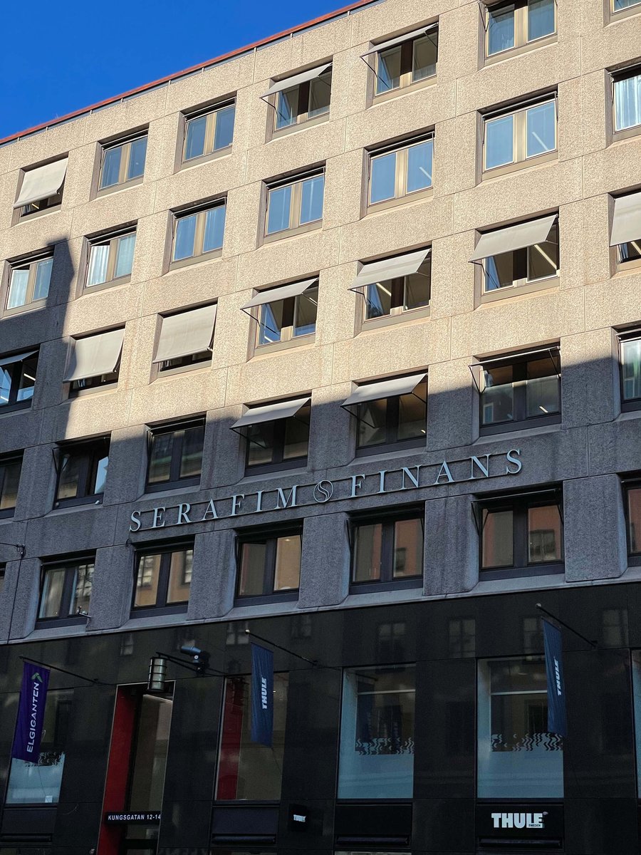 Serafim Finans huvudkontor på Kungsgatan i Stockholm